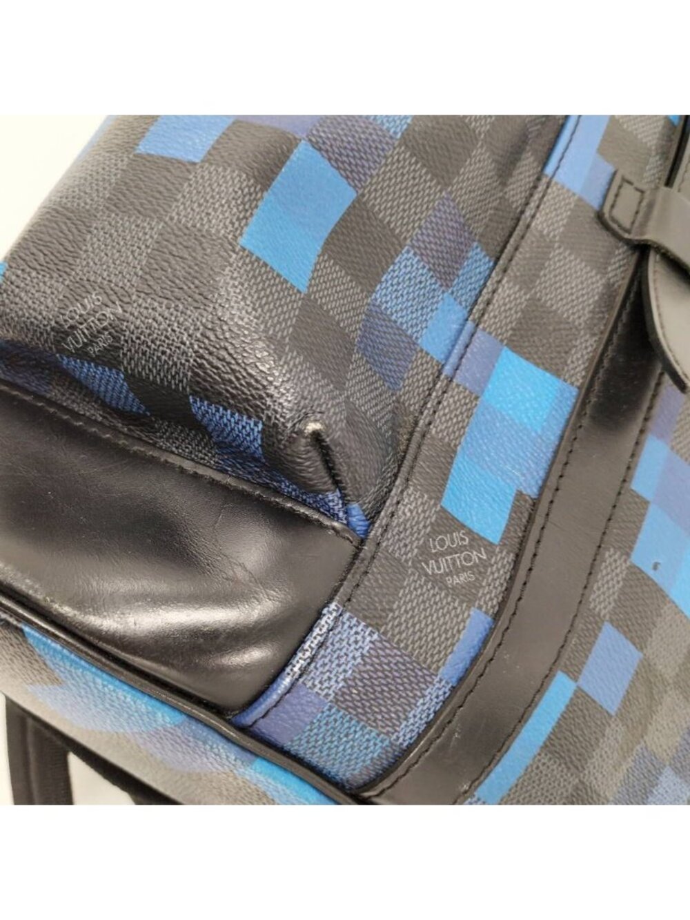 Louis Vuitton Christopher PM Damier Graphite Pixel Backpack - Picture 6 of 9